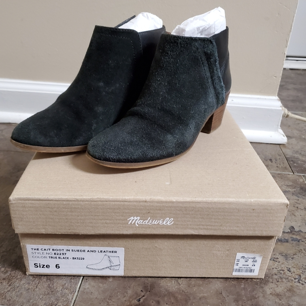 Black booties